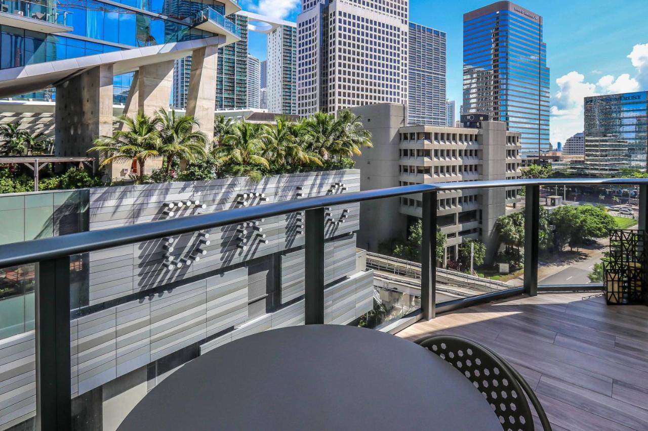 Aluna Lux Suites At Sls Lux Brickell Building Miami Exterior photo